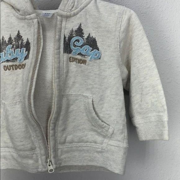 Baby Gap Outdoor Edition Zippered Hooded 6-12 Months Jacket - Picture 8 of 10